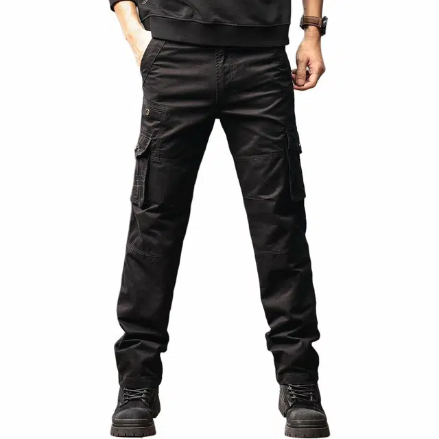 格蓝鹿 小众设计感松弛感直筒潮牌日常通勤长裤休闲裤 男女同款