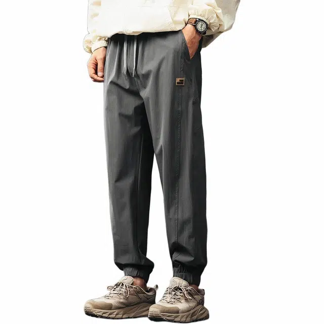 格蓝鹿 户外城市机能风运动美式潮牌宽松休闲裤 男女同款