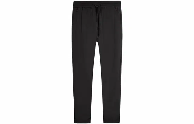 才子 加厚保暖防寒松紧腰抽绳休闲裤 男款