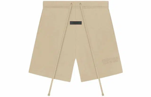Fear of God Essentials Sand White Shorts