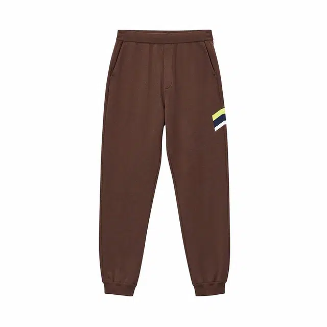 安正 羊毛针织松紧腰运动休闲裤 男款