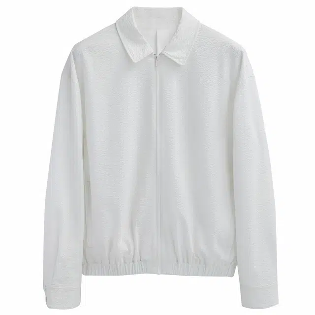 丹宁哲学 轻盈透气轻量便携夹克外套 男款 白色