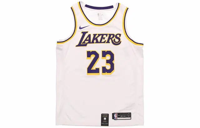 Nike NBA Los Angeles Lakers LeBron 23 Jersey White