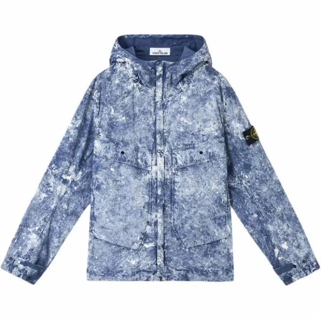 Stone Island Ocean Blue Hoodie Jacket