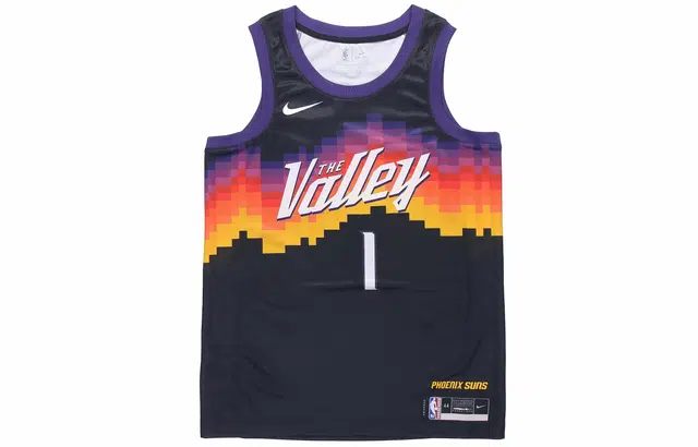 Nike NBA Swingman Jersey Booker 1 Black