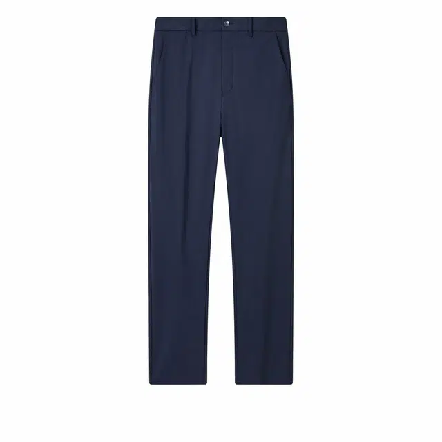 九牧王男裤专家 日常简约百搭通勤商务舒适修身休闲裤 男款 藏青