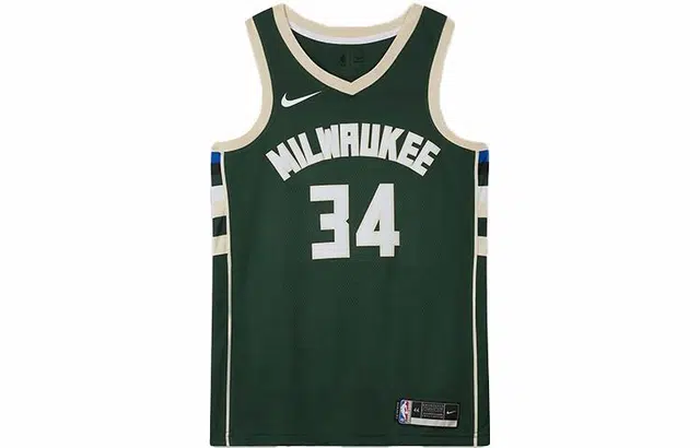 Nike NBA Giannis Antetokounmpo 34 Jersey Green