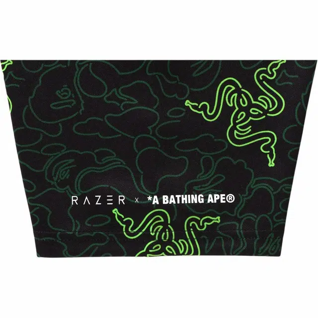 BAPE x Razer Neon Camo Team Tee