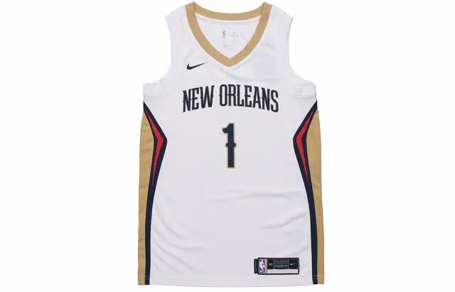 Nike NBA Zion Williamson 1 Jersey White