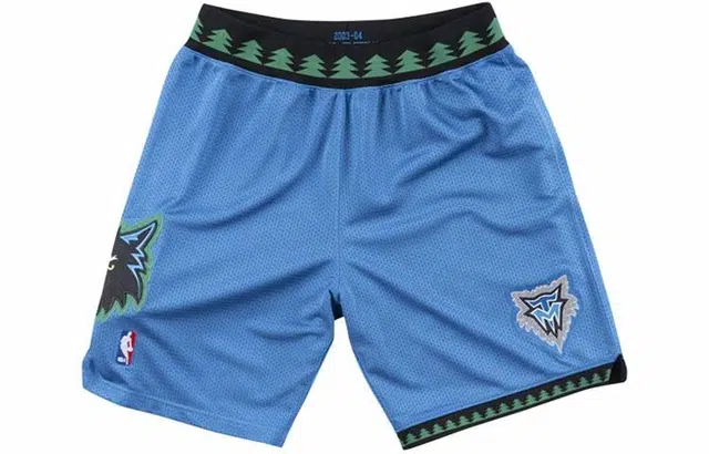 Mitchell & Ness Timberwolves 03 Season Shorts