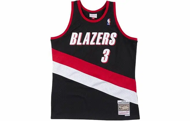 Mitchell & Ness NBA Retro Jersey 99-00 Trail Blazers Stoudamire 3 Black