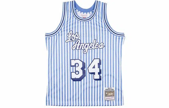 Mitchell & Ness Shaquille O'Neal 34 Lakers Jersey