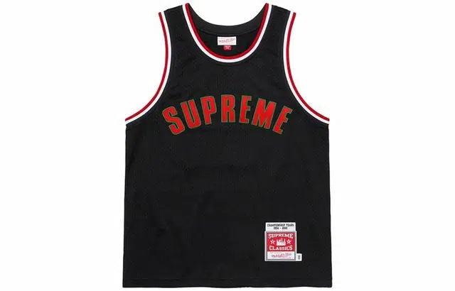 Supreme Week 15 x Mitchell Ness Basketball Jersey