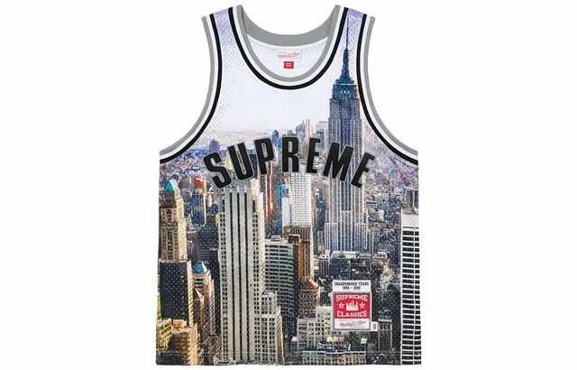 Supreme Week 15 x Mitchell Ness Basketball Jersey