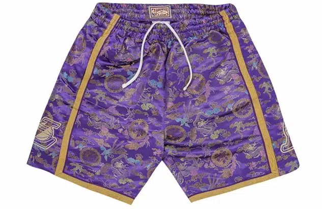 Mitchell & Ness NBA CNY Series Lakers Shorts