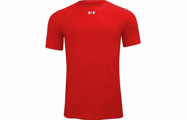 Under Armour Camo Football Tee Red