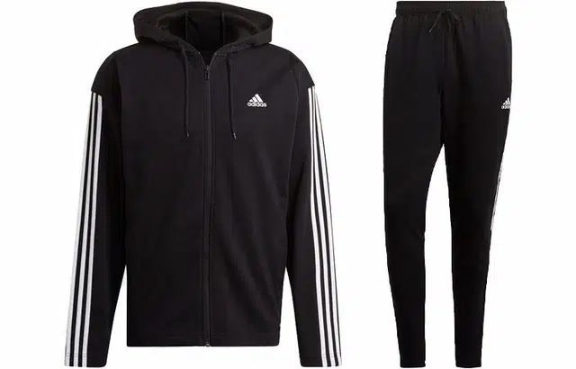 adidas Ribbed Insert Track Suit