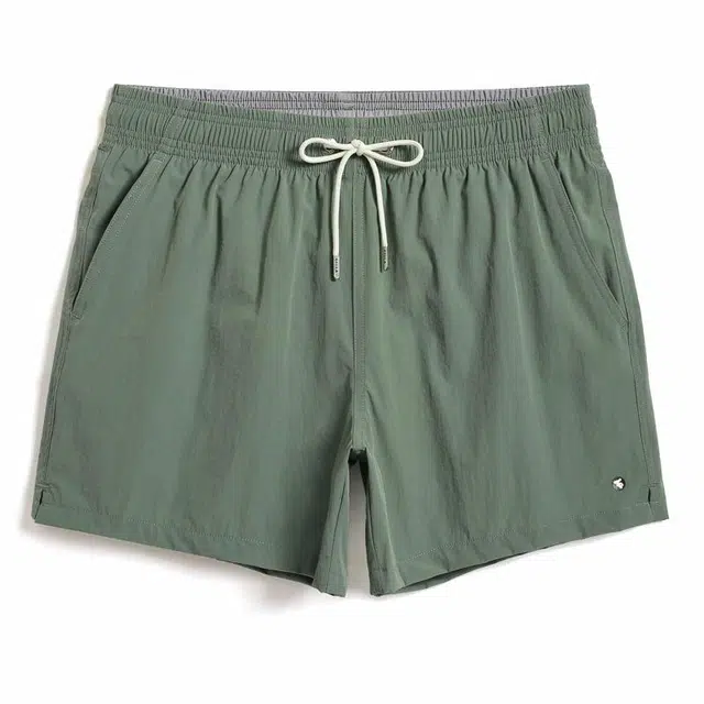 盖浪 弹力纯色速干沙滩裤 男女同款