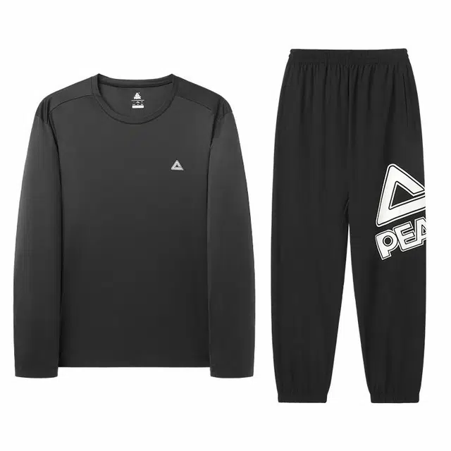 匹克 潮启 宽松透气跑步休闲运动套装 男女同款