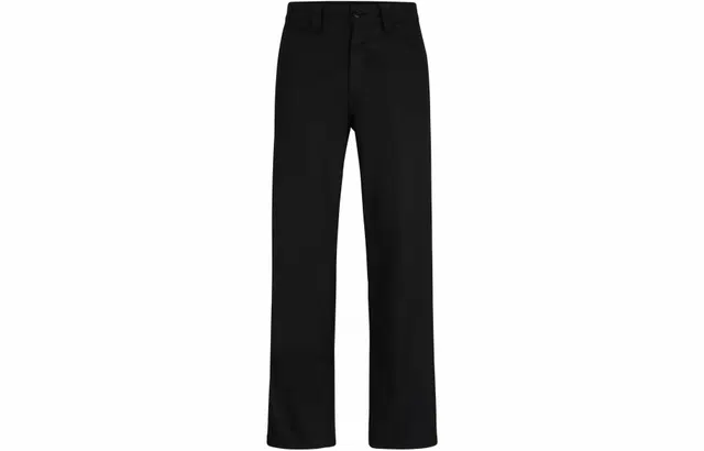 HUGO BOSS Straight-Fit Trousers In Stretch-Cotton Twill
