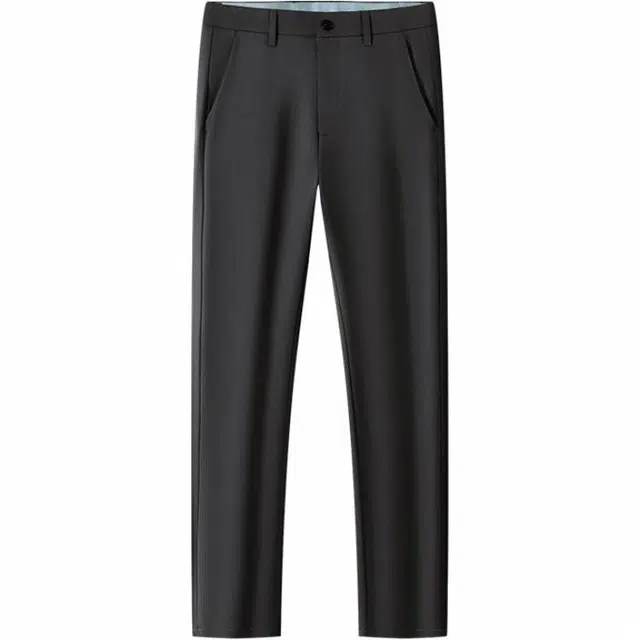 红豆 高级感商务职业正装直筒四面弹力休闲裤 男款