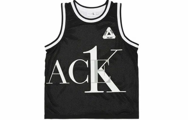 PALACE x Calvin Klein Ck1 Palace Reversible Basketball Vest Black White