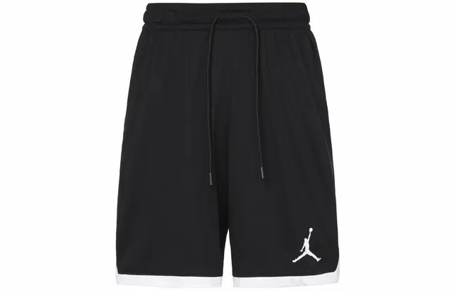 Jordan Logo Print Shorts Black