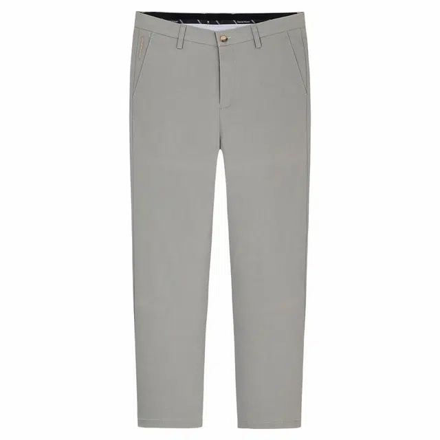 与狼共舞 时尚百搭通勤商务舒适九分休闲裤 男款