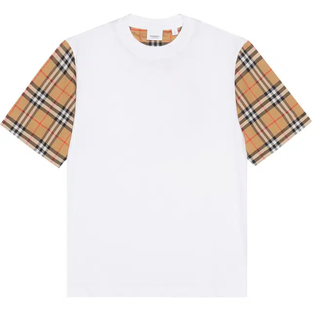 Burberry Vintage Check Cotton T-Shirt