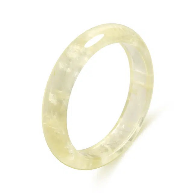 【高品质水晶】 老凤祥 招财转运透亮发晶金辉财运梦幻清透晶体 新中式国风典雅 简约大方高级感日常百搭#好运天然 黄水晶 手镯 女款