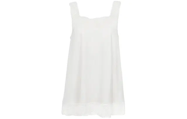 Chloe Guipure-Detail Tank Top