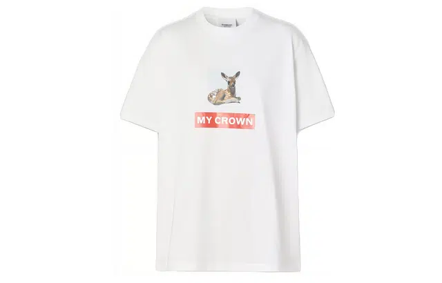 Burberry Deer Print T-Shirt