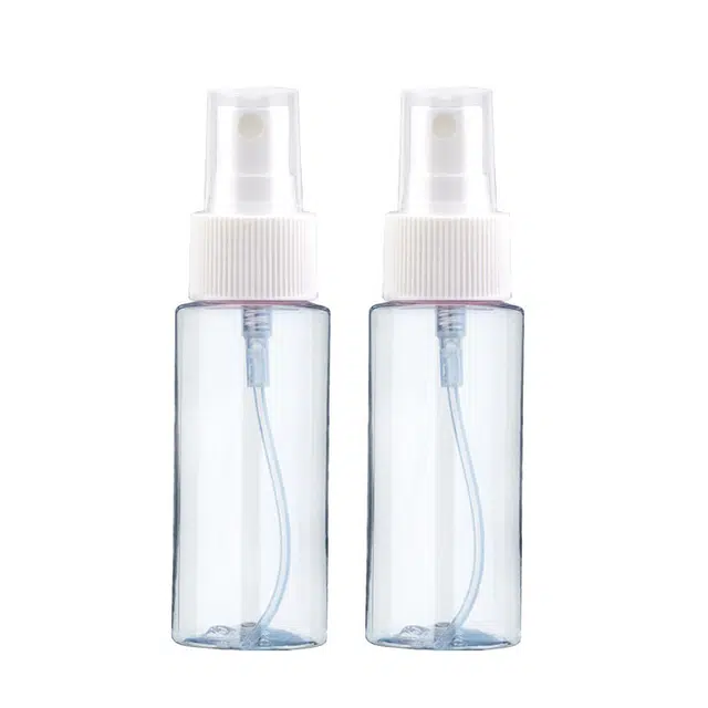 简应舒 超细雾喷雾瓶按压化妆瓶酒精喷壶空瓶分装瓶喷瓶 两个装