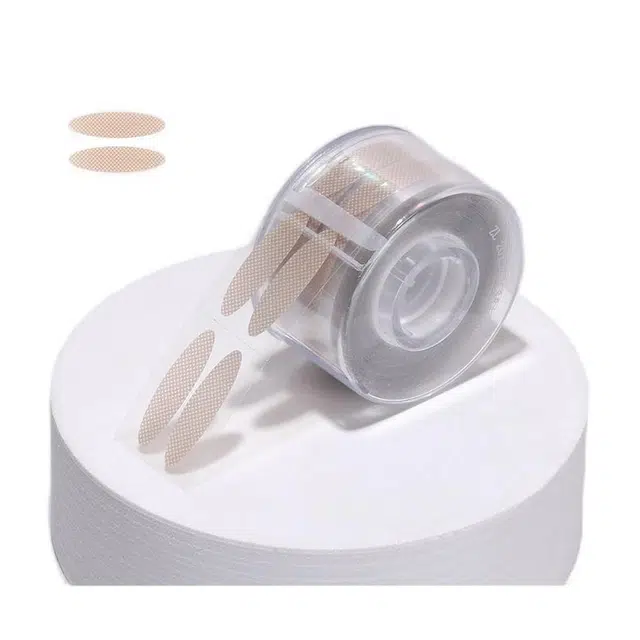 简应舒 卷筒肤色隐形透气双眼皮贴 雾面月牙形