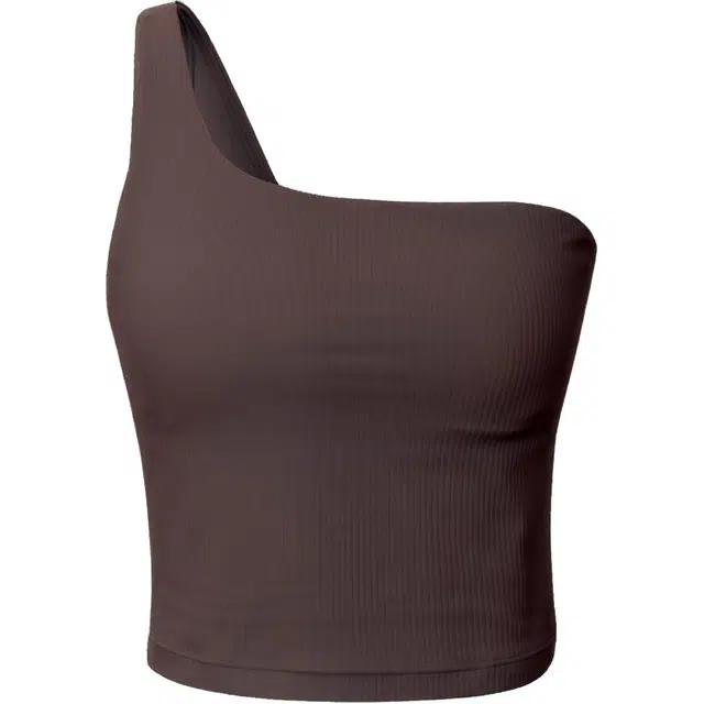 lululemon Ribbed Nulu Asymmetrical Yoga Tank Top