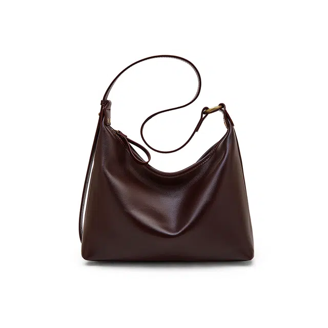 老人头 时尚高级感气质百搭通勤 牛皮 单肩包 女款 多色