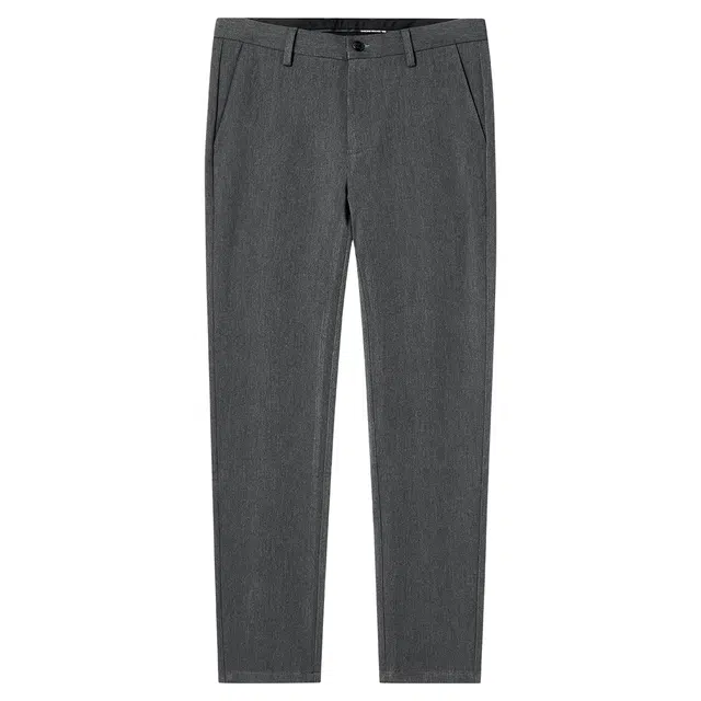 与狼共舞 刺绣弹力百搭休闲裤 男款 深灰