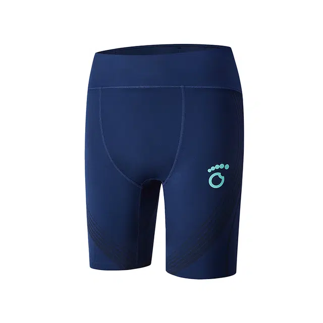 马孔多 分区加压凉感防晒后腰大兜半马全马运动短裤 男款 夜海蓝