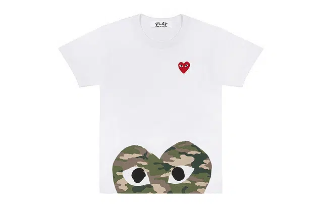CDG Play T-Shirt White