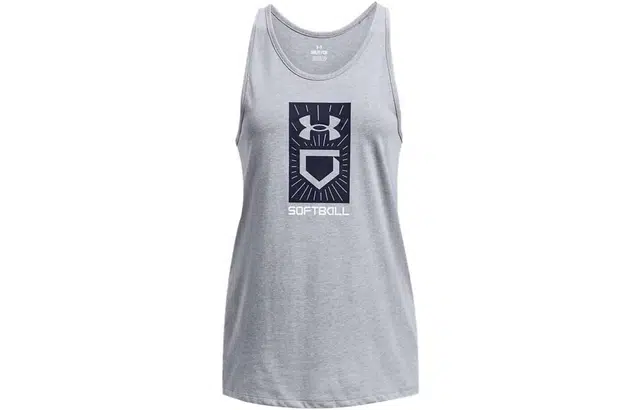 Under Armour Ua Softball Plate Tank Logo