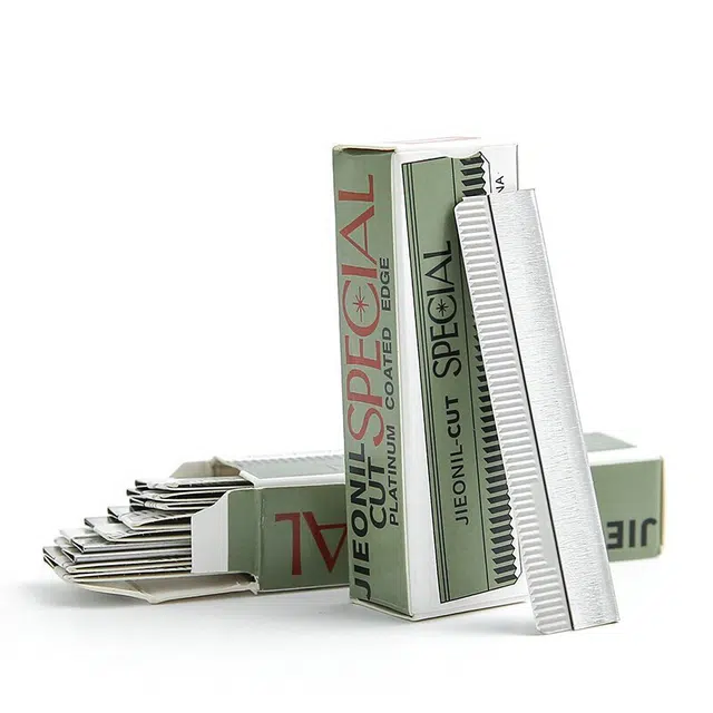 简应舒 不锈钢修眉刀片 刮眉神器