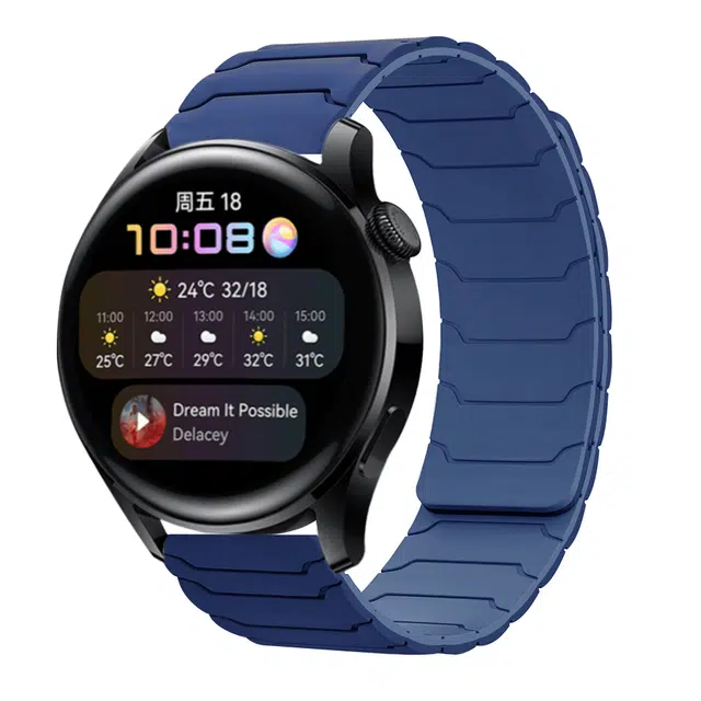 搜兔 手表表带 华为适用 硅胶材质 磁吸运动时尚简约高级感 男女同款