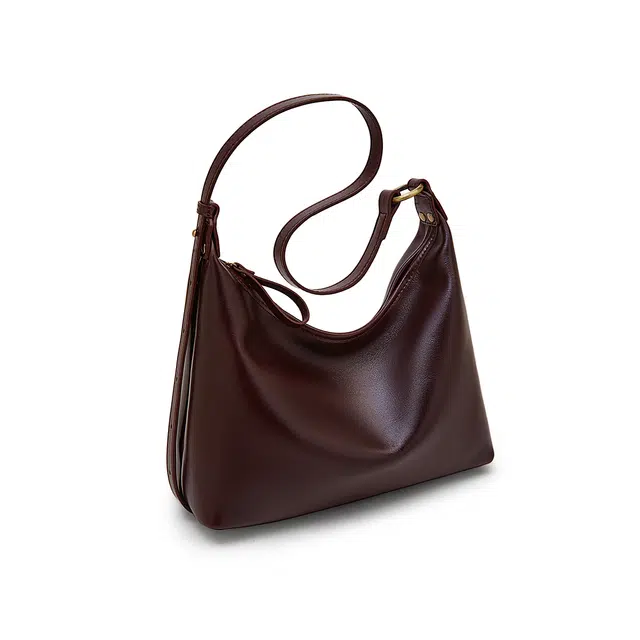 老人头 时尚高级感气质百搭通勤 牛皮 单肩包 女款 多色