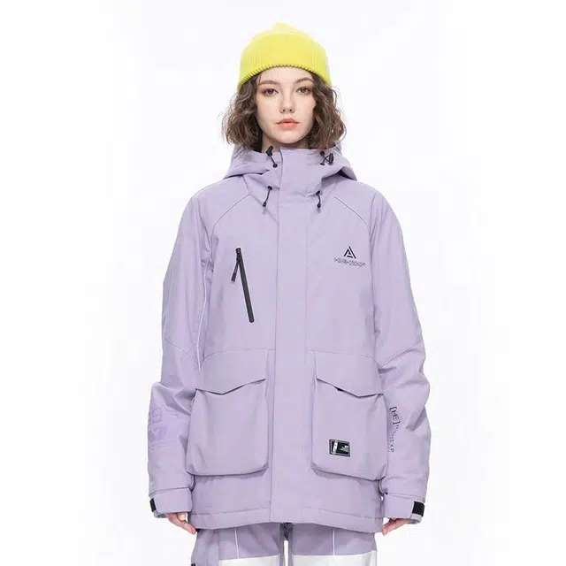 至高滑雪服男女防水夹棉单双板雪服小众小个子加厚上衣外套潮装备