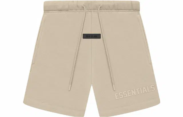 Fear of God Essentials SS23 The Dusty Beige Collection Essentials Sweatshort Dusty Beige