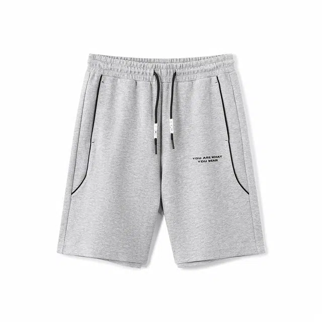 森马 高腰运动风五分裤休闲短裤 男款