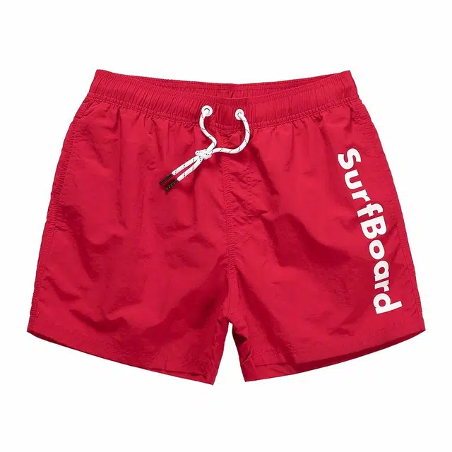 盖浪 字母印花防泼水速干宽松系带沙滩裤 男款