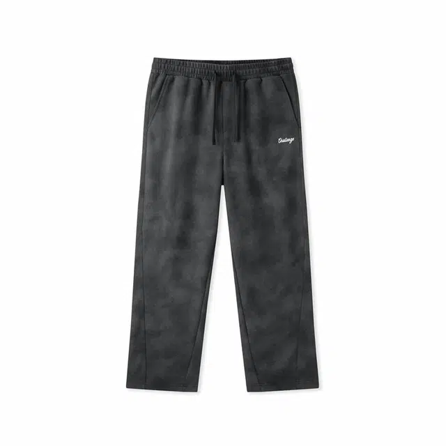 森马 街头个性宽松直筒长裤松紧腰裤子小众潮流休闲裤 男款