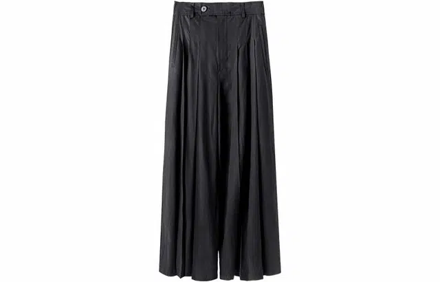 Huànxiàngzhě Wide-Leg Pants Black