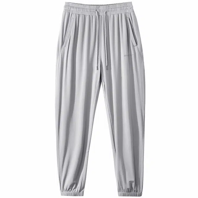 Muscle Dog Training Joggers Light Grey